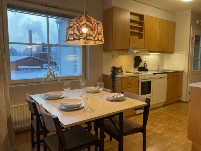 Apartment Kustaava With Sauna Рованиеми Экстерьер фото